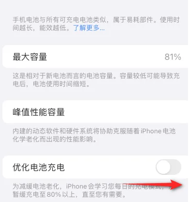 乐安苹果15维修分享iPhone15充电到80%就充不进电了怎么办 