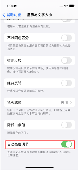 乐安苹果15维修店分享iPhone 15 Pro系列屏幕亮度 