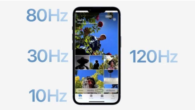 乐安苹果14维修分享iPhone 14有高刷吗 