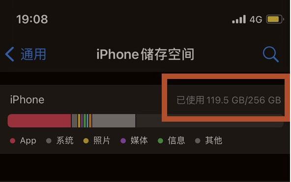 乐安苹果13维修分享iPhone13如何查看剩余内存 