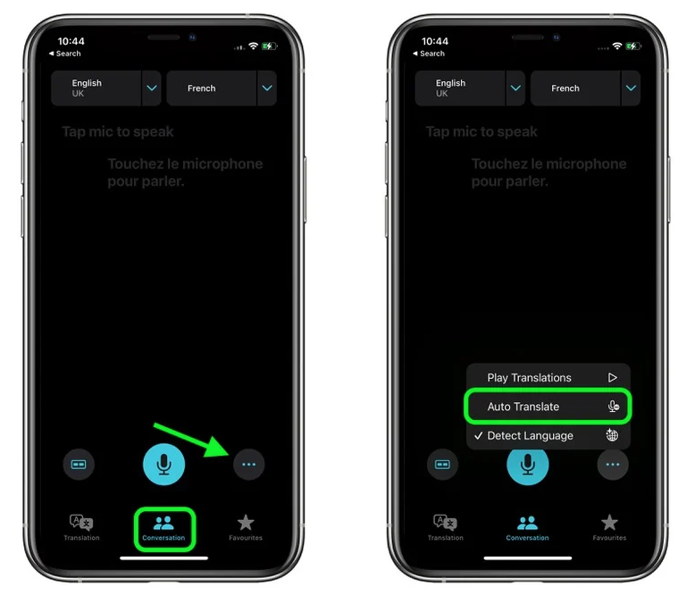 乐安苹果手机维修分享iOS 15 “翻译” App 新改进 