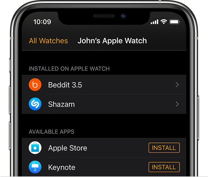 乐安苹果手机维修分享如何在 Apple Watch 上下载应用 