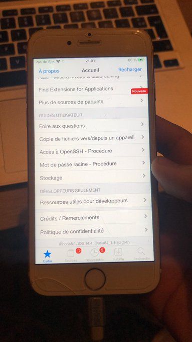 乐安苹果手机维修分享iOS 14.4已被成功破解 